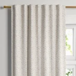 1pc Blackout Doral Window Curtain Panel Cream - Project 62™ -Home Decor Shop GUEST 02f6177d 573e 4615 ae8f eb440121d54d