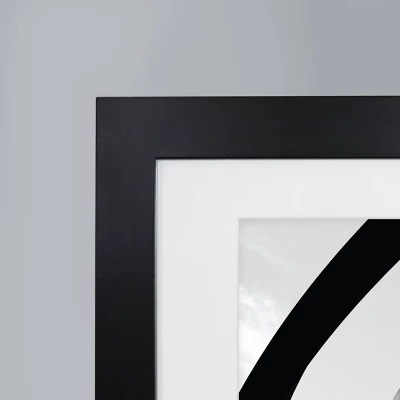 11" X 14" Matted To 8" X 10" Wide Gallery Frame Black - Room Essentials™ 2 11" X 14" Matted To 8" X 10" Wide Gallery Frame Black - Room Essentials™ - Image 2