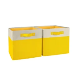 2pc Kids' 10.5" Two-Toned Folding Storage Bin Set - RiverRidge Home 31 2pc Kids' 10.5" Two-Toned Folding Storage Bin Set - RiverRidge Home -Home Decor Shop GUEST 09b3658e 575d 42cb af18 bd012e024ff2