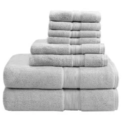 8pc Cotton Bath Towel Set -Home Decor Shop GUEST 0d581903 ff7b 4a8d 950d 29e3ef539f71