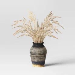 Grass Arrangement In Ceramic Pot Black - Threshold™ -Home Decor Shop GUEST 0efded28 a1c0 4c30 b142 c93cc97829c1