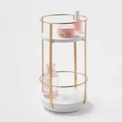 10" X 5.7" Round Metal Countertop Turntable Brass - Brightroom™ -Home Decor Shop GUEST 0f7b8890 6df4 4606 9fa9 246d6098805b