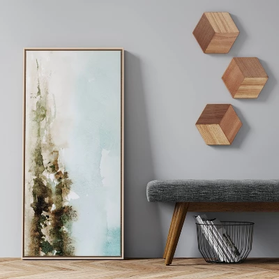 47" X 24" Watercolor Landscape Framed Canvas - Project 62™ 1 47" X 24" Watercolor Landscape Framed Canvas - Project 62™