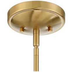 Possini Euro Design Orilla Brass Mini Pendant Light 11 3/4" Wide Mid Century Modern White Opal Glass Shade For Dining Room House Foyer Kitchen Island -Home Decor Shop GUEST 11c36b58 0443 476e 9baa 627378216c17