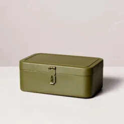 Decorative Metal Storage Box Green - Hearth & Hand™ With Magnolia -Home Decor Shop GUEST 13e14cf7 86df 4e7f 83b8 96fe6613459c