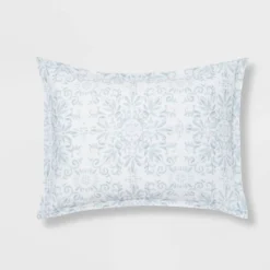 7pc Medallion Comforter Bedding Set With Sheets Blue - Threshold™ 8 7pc Medallion Comforter Bedding Set With Sheets Blue - Threshold™ -Home Decor Shop GUEST 1b3805ea 46f0 414b 99d5 1915257d6441