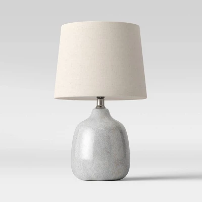 Assembled Ceramic Table Lamp Gray - Threshold™ 4 Assembled Ceramic Table Lamp Gray - Threshold™ - Image 4