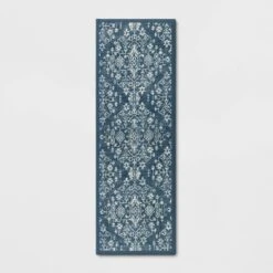 Vintage Print Comfort Rug Blue - Threshold™ -Home Decor Shop GUEST 27cfa3a5 387a 437b a65c 003e7fadefea