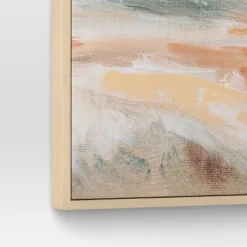 (Set Of 2) 24" X 30" Faded Landscape Framed Wall Canvases Natural - Threshold™ -Home Decor Shop GUEST 2a3ebdf4 feec 4926 8502 9d97478807fe