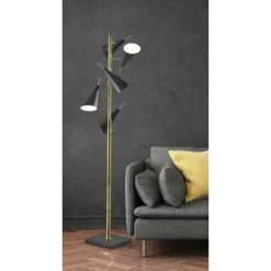 71.5" Owen Tree Lamp Black - Adesso 21 71.5" Owen Tree Lamp Black - Adesso -Home Decor Shop GUEST 30cde228 e613 40cf 8e51 6b0c4fd835da
