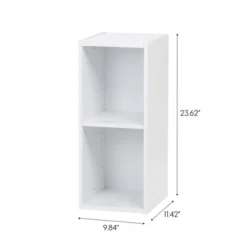 IRIS USA 2 Tire Space Saving Cube Organizer With Height Adjustable Shelf -Home Decor Shop GUEST 3562eaa2 435b 47f0 84f7 294bf22cd85d