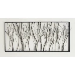 Metal Tree Distressed Dimensional Branch Wall Decor With Black Frame Silver - Olivia & May 7 Metal Tree Distressed Dimensional Branch Wall Decor With Black Frame Silver - Olivia & May -Home Decor Shop GUEST 383f7f61 95e3 4aca a85b 1169586d6a7c