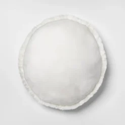Faux Fur Floor Kids' Pillow Cream - Pillowfort™ -Home Decor Shop GUEST 3a082ea1 2537 4cd1 bbb5 134721edad48