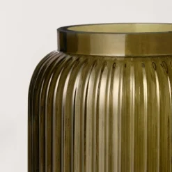 Ribbed Glass Jug Vase Dark Green - Hearth & Hand™ With Magnolia -Home Decor Shop GUEST 3b88faa0 254e 4d08 85ce bee525d3cdd2