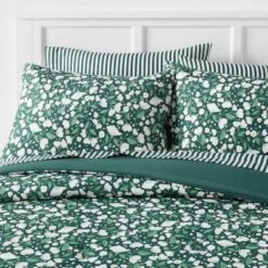 Floral Printed Microfiber Reversible Comforter & Sheets Set Dark Green - Room Essentials™ 13 Floral Printed Microfiber Reversible Comforter & Sheets Set Dark Green - Room Essentials™ -Home Decor Shop GUEST 3b9a5973 d4a1 463a af2e 3b4ff4b32e85