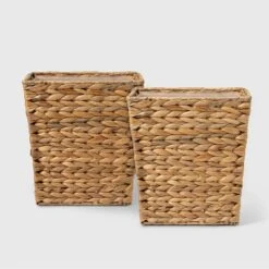 Light Weave Wastebasket Natural - Threshold™ -Home Decor Shop GUEST 3bc675e6 5665 41bd 8dca f21123a12d02