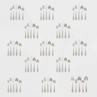 65pc Luxor 18/10 Stainless Steel Flatware Set - Threshold Signature™ 3 65pc Luxor 18/10 Stainless Steel Flatware Set - Threshold Signature™ - Image 3