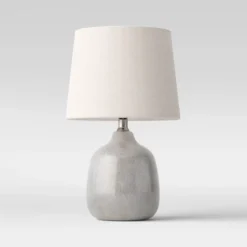 Assembled Ceramic Table Lamp Gray - Threshold™ 9 Assembled Ceramic Table Lamp Gray - Threshold™ -Home Decor Shop GUEST 43f55026 adf3 4fce aed3 817994ff6d0e