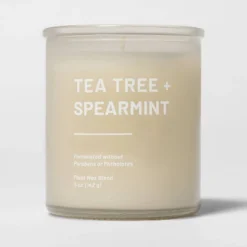 Glass Jar Tea Tree And Spearmint Candle Beige - Threshold™ 8 Glass Jar Tea Tree And Spearmint Candle Beige - Threshold™ -Home Decor Shop GUEST 44b883d8 baee 4787 a74c 3d32a16e8b4f