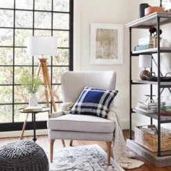 Oak Wood Tripod Floor Lamp Dark Brown - Threshold™ -Home Decor Shop GUEST 451eedd8 06bc 43dc bced a0cbcc3d0c93