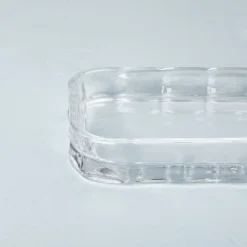 5"x9" Sculpted Glass Vanity Tray Clear - Hearth & Hand™ With Magnolia -Home Decor Shop GUEST 48796d66 4831 4c84 a62e 12bb89995810