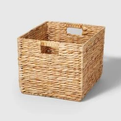 Woven Water Hyacinth Milk Crate - Brightroom™ 8 Woven Water Hyacinth Milk Crate - Brightroom™ -Home Decor Shop GUEST 5108b3bd 325d 4bd3 beb8 f48ab7a835d7
