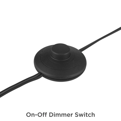 Possini Euro Design Flute Modern Torchiere Floor Lamp 64" Tall Satin Black Brushed Nickel White Linen Shade For Living Room Bedroom Office House Home 5 Possini Euro Design Flute Modern Torchiere Floor Lamp 64" Tall Satin Black Brushed Nickel White Linen Shade For Living Room Bedroom Office House Home - Image 5