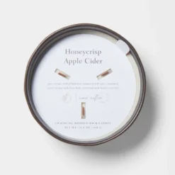 16oz Blackened Bowl Ceramic With Multi Woodwick And Dustcover Honeycrisp Apple Cider Candle Black - Threshold™ 7 16oz Blackened Bowl Ceramic With Multi Woodwick And Dustcover Honeycrisp Apple Cider Candle Black - Threshold™ -Home Decor Shop GUEST 662f18f4 1b1d 4e09 b36e c380ba647f31