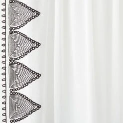 1pc Light Filtering Diamond Border Window Curtain Panel White - Opalhouse™ Designed With Jungalow™ -Home Decor Shop GUEST 6a1227ec a22c 4a58 b5cd ea3e9bda3f45