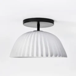 Scalloped Semi-Flush Mount Ceiling Light - Threshold™ Designed With Studio McGee 8 Scalloped Semi-Flush Mount Ceiling Light - Threshold™ Designed With Studio McGee -Home Decor Shop GUEST 6b50e049 4ed7 42c0 b38a 9b5300cd63a6