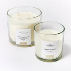 Clear Glass Cypress & Juniper Candle White - Threshold™ Designed With Studio McGee 7 Clear Glass Cypress & Juniper Candle White - Threshold™ Designed With Studio McGee -Home Decor Shop GUEST 7d898c39 8a13 4ddb bd04 1def94ae2a46