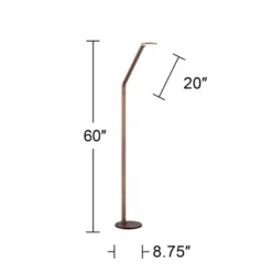 Possini Euro Design Magnum Modern Task Floor Lamp 61" Tall French Bronze Brown Metal LED Adjustable For Living Room Reading Bedroom Office House Home 12 Possini Euro Design Magnum Modern Task Floor Lamp 61" Tall French Bronze Brown Metal LED Adjustable For Living Room Reading Bedroom Office House Home -Home Decor Shop GUEST 7e5da65c 8cda 428e 8445 14e1b6f5eaa2