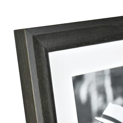 10.375" X 12.375" Matted To 8" X 10" Basic Foundational Frame Black - Threshold™ 3 10.375" X 12.375" Matted To 8" X 10" Basic Foundational Frame Black - Threshold™ - Image 3
