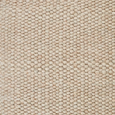 Hand-Woven Pouf Ottoman With Leather Trim - Hearth & Hand™ With Magnolia 4 Hand-Woven Pouf Ottoman With Leather Trim - Hearth & Hand™ With Magnolia - Image 4