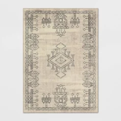 Hancock Distressed Center Motif Rug Beige - Threshold™ 10 Hancock Distressed Center Motif Rug Beige - Threshold™ -Home Decor Shop GUEST 83a3285f 266c 4fe0 977c ecd0bb0848d3