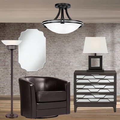 Possini Euro Design Light Blaster Modern Torchiere Floor Lamp 72 1/2" Tall Warm Bronze LED White Frosted Glass Bowl Shade For Living Room Bedroom Home 8 Possini Euro Design Light Blaster Modern Torchiere Floor Lamp 72 1/2" Tall Warm Bronze LED White Frosted Glass Bowl Shade For Living Room Bedroom Home - Image 8