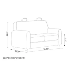 Upholstered Kids' Sofa Gray - Pillowfort™ -Home Decor Shop GUEST 8bd0e36e 147c 4c1d bcfb 73703a97ebdd