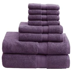 8pc Cotton Bath Towel Set -Home Decor Shop GUEST 90de7a69 c7ed 4a65 97d2 6e5ba4999534