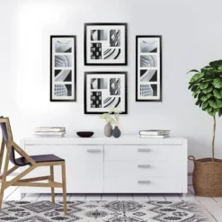 Thin Collage Frame Holds Four 4" X 6" Photos Black - Room Essentials™ 6 Thin Collage Frame Holds Four 4" X 6" Photos Black - Room Essentials™ -Home Decor Shop GUEST 92031546 a124 47e0 807c 56020352aad6