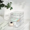 4 Drawer Stackable Countertop Organizer Clear - Brightroom™
