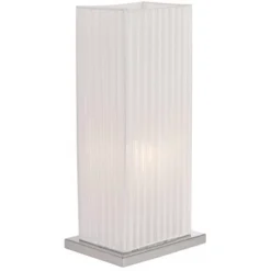 360 Lighting Cube Modern Accent Table Lamp 19 3/4" High White Ribbon Fabric Shade For Bedroom Living Room Bedside Nightstand Office Kids Family House 8 360 Lighting Cube Modern Accent Table Lamp 19 3/4" High White Ribbon Fabric Shade For Bedroom Living Room Bedside Nightstand Office Kids Family House -Home Decor Shop GUEST 98ac9407 416c 4624 9174 94445221659e