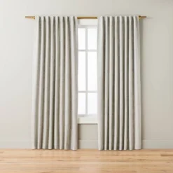 Heathered Slub Room Darkening Curtain Panel - Hearth & Hand™ With Magnolia -Home Decor Shop GUEST a4a62756 feb2 4b16 a9a0 7820a44f7261
