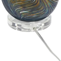 360 Lighting Carmen Modern Coastal Accent Table Lamps 12 1/2" High Set Of 2 Green Art Glass Shade For Bedroom Bedside Nightstand Office 10 360 Lighting Carmen Modern Coastal Accent Table Lamps 12 1/2" High Set Of 2 Green Art Glass Shade For Bedroom Bedside Nightstand Office -Home Decor Shop GUEST a802d29b ddd2 46c7 adc5 6c32d5ea7f1d