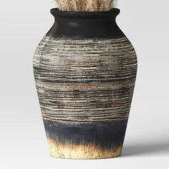 Grass Arrangement In Ceramic Pot Black - Threshold™ -Home Decor Shop GUEST a8b7bc55 e7f2 41c9 ad42 4006f370c4b4