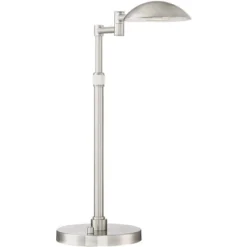 Possini Euro Design Eliptik Modern Desk Table Lamp 24 1/2" High Satin Nickel LED Swing Arm Adjustable Height For Bedroom Living Room Nightstand Office 13 Possini Euro Design Eliptik Modern Desk Table Lamp 24 1/2" High Satin Nickel LED Swing Arm Adjustable Height For Bedroom Living Room Nightstand Office -Home Decor Shop GUEST aa0f4a29 bec0 4111 8c72 01b67ee54c62