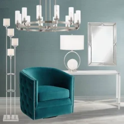 Possini Euro Design Athena Modern Floor Lamp 72" Tall Brushed Nickel 4 Light Tree Clear Outer Opal Inner Double Glass Shade For Living Room Bedroom 15 Possini Euro Design Athena Modern Floor Lamp 72" Tall Brushed Nickel 4 Light Tree Clear Outer Opal Inner Double Glass Shade For Living Room Bedroom -Home Decor Shop GUEST ac0a6ad2 0b11 4658 8bae 6025b179c160