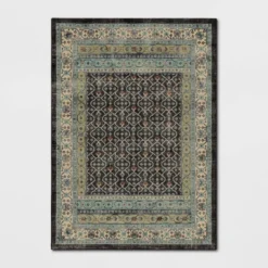 Distressed Geometric Tufted Area Rug Green - Threshold™ -Home Decor Shop GUEST ac2e2a72 b0f8 400b a4d8 135964324c89