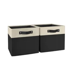 2pc Kids' 10.5" Two-Toned Folding Storage Bin Set - RiverRidge Home 24 2pc Kids' 10.5" Two-Toned Folding Storage Bin Set - RiverRidge Home -Home Decor Shop GUEST b0cd9c0c 2716 47bb 9142 06532c147172