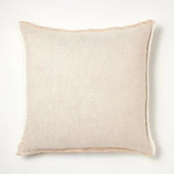 Oversized Reversible Linen Square Throw Pillow With Frayed Edges - Threshold™ Designed With Studio McGee 10 Oversized Reversible Linen Square Throw Pillow With Frayed Edges - Threshold™ Designed With Studio McGee -Home Decor Shop GUEST b24eae29 d0b8 4a56 a4ef 09c04c3955b4