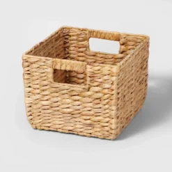 Woven Water Hyacinth Milk Crate - Brightroom™ 9 Woven Water Hyacinth Milk Crate - Brightroom™ -Home Decor Shop GUEST b47e9f1f 9abc 4e53 8d65 1598e2c083d3